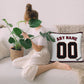Custom A.Diamondbacks White Pillow Decorative Throw Pillow Case - Print Personalized Football Team Fans Name & Number Birthday Gift Football Pillows