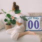 Custom A.Diamondbacks White-Stripe Pillow Decorative Throw Pillow Case - Print Personalized Football Team Fans Name & Number Birthday Gift Football Pillows