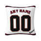 Custom A.Diamondbacks White Pillow Decorative Throw Pillow Case - Print Personalized Football Team Fans Name & Number Birthday Gift Football Pillows