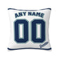 Custom Seattle Mariners Pillow Decorative Throw Pillow Case - Print Personalized Football Team Fans Name & Number Birthday Gift Football Pillows