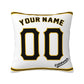 Custom Pittsburgh Pirates Pillow Decorative Throw Pillow Case - Print Personalized Football Team Fans Name & Number Birthday Gift Football Pillows