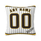 Custom San Diego Padres Pillow Decorative Throw Pillow Case - Print Personalized Football Team Fans Name & Number Birthday Gift Football Pillows