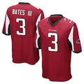 A.Falcons #3 Jessie Bates III Player Red Color Vapor Home Game BALCE Stitched Jerseys