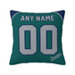 Custom Seattle Mariners Pillow Decorative Throw Pillow Case - Print Personalized Football Team Fans Name & Number Birthday Gift Football Pillows