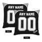 Custom Chicago White Sox Pillow Decorative Throw Pillow Case - Print Personalized Football Team Fans Name & Number Birthday Gift Football Pillows