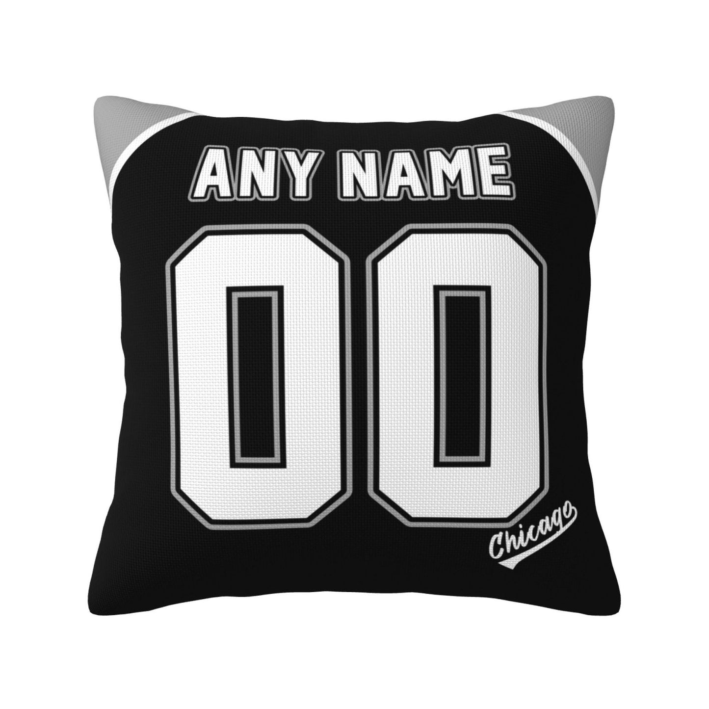 Custom Chicago White Sox Pillow Decorative Throw Pillow Case - Print Personalized Football Team Fans Name & Number Birthday Gift Football Pillows
