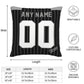 Custom Chicago White Sox Pillow Decorative Throw Pillow Case - Print Personalized Football Team Fans Name & Number Birthday Gift Football Pillows