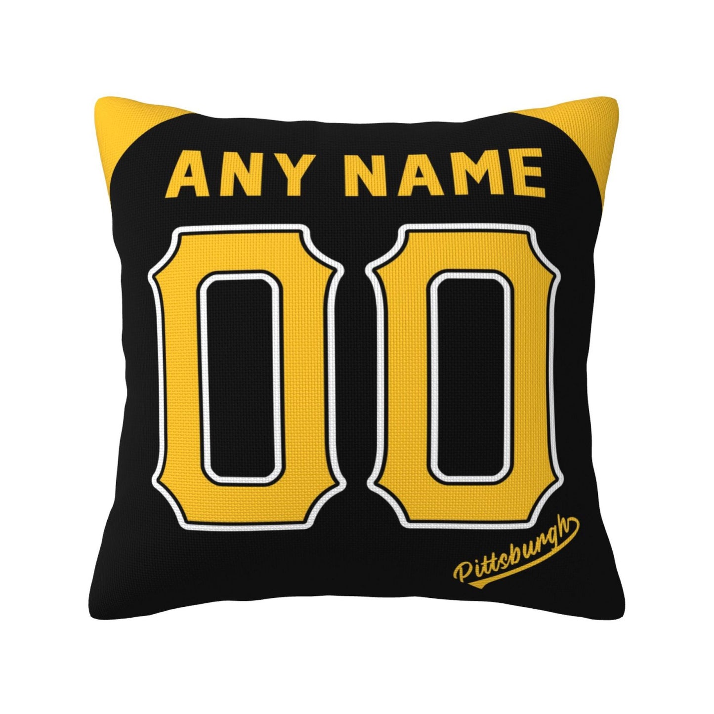 Custom Pittsburgh Pirates Pillow Decorative Throw Pillow Case - Print Personalized Football Team Fans Name & Number Birthday Gift Football Pillows