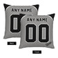 Custom Chicago White Sox Pillow Decorative Throw Pillow Case - Print Personalized Football Team Fans Name & Number Birthday Gift Football Pillows