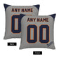 Custom Houston Astros Pillow Decorative Throw Pillow Case - Print Personalized Football Team Fans Name & Number Birthday Gift Football Pillows