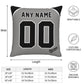 Custom Chicago White Sox Pillow Decorative Throw Pillow Case - Print Personalized Football Team Fans Name & Number Birthday Gift Football Pillows