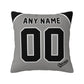 Custom Chicago White Sox Pillow Decorative Throw Pillow Case - Print Personalized Football Team Fans Name & Number Birthday Gift Football Pillows