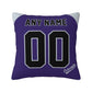 Custom Colorado Rockies Pillow Decorative Throw Pillow Case - Print Personalized Football Team Fans Name & Number Birthday Gift Football Pillows