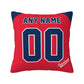 Custom Cleveland Guardians Pillow Decorative Throw Pillow Case - Print Personalized Football Team Fans Name & Number Birthday Gift Football Pillows