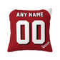 Custom Cincinnati Reds Pillow Decorative Throw Pillow Case - Print Personalized Football Team Fans Name & Number Birthday Gift Football Pillows