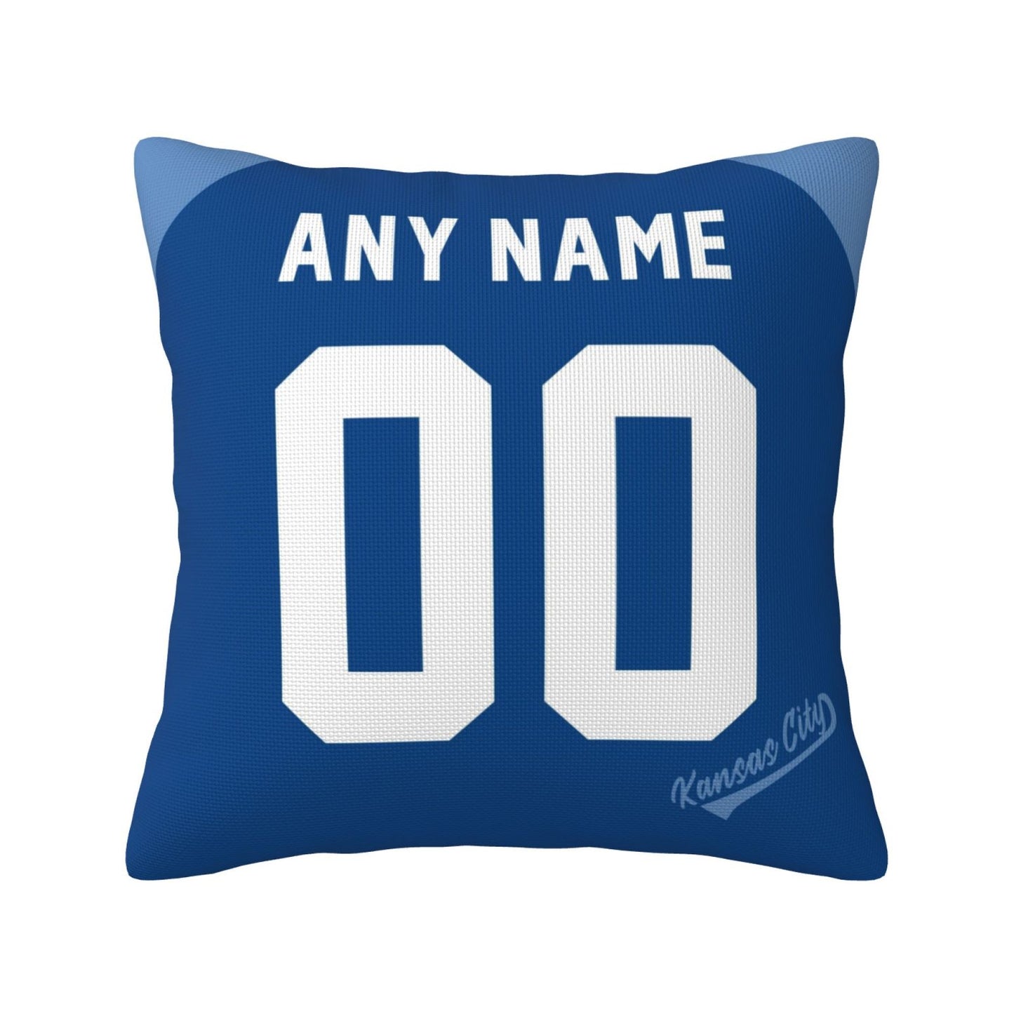 Custom Kansas City Royals Pillow Decorative Throw Pillow Case - Print Personalized Football Team Fans Name & Number Birthday Gift Football Pillows