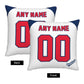 Custom Cleveland Guardians Pillow Decorative Throw Pillow Case - Print Personalized Football Team Fans Name & Number Birthday Gift Football Pillows