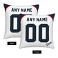 Custom Chicago White Sox Pillow Decorative Throw Pillow Case - Print Personalized Football Team Fans Name & Number Birthday Gift Football Pillows