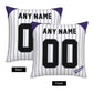Custom Colorado Rockies Pillow Decorative Throw Pillow Case - Print Personalized Football Team Fans Name & Number Birthday Gift Football Pillows