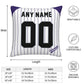 Custom Colorado Rockies Pillow Decorative Throw Pillow Case - Print Personalized Football Team Fans Name & Number Birthday Gift Football Pillows