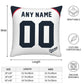 Custom Chicago White Sox Pillow Decorative Throw Pillow Case - Print Personalized Football Team Fans Name & Number Birthday Gift Football Pillows