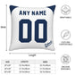 Custom Detroit Tigers Pillow Decorative Throw Pillow Case - Print Personalized Football Team Fans Name & Number Birthday Gift Football Pillows