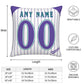 Custom A.Diamondbacks White-Stripe Pillow Decorative Throw Pillow Case - Print Personalized Football Team Fans Name & Number Birthday Gift Football Pillows