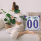 Custom A.Diamondbacks White-Stripe Pillow Decorative Throw Pillow Case - Print Personalized Football Team Fans Name & Number Birthday Gift Football Pillows