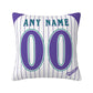 Custom A.Diamondbacks White-Stripe Pillow Decorative Throw Pillow Case - Print Personalized Football Team Fans Name & Number Birthday Gift Football Pillows