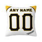 Custom Pittsburgh Pirates Pillow Decorative Throw Pillow Case - Print Personalized Football Team Fans Name & Number Birthday Gift Football Pillows