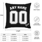 Custom Chicago White Sox Pillow Decorative Throw Pillow Case - Print Personalized Football Team Fans Name & Number Birthday Gift Football Pillows