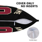 Custom A.Diamondbacks Black Pillow Decorative Throw Pillow Case - Print Personalized Football Team Fans Name & Number Birthday Gift Football Pillows