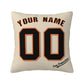 Custom San Francisco Giants Pillow Decorative Throw Pillow Case - Print Personalized Football Team Fans Name & Number Birthday Gift Football Pillows