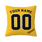 Custom Pittsburgh Pirates Pillow Decorative Throw Pillow Case - Print Personalized Football Team Fans Name & Number Birthday Gift Football Pillows