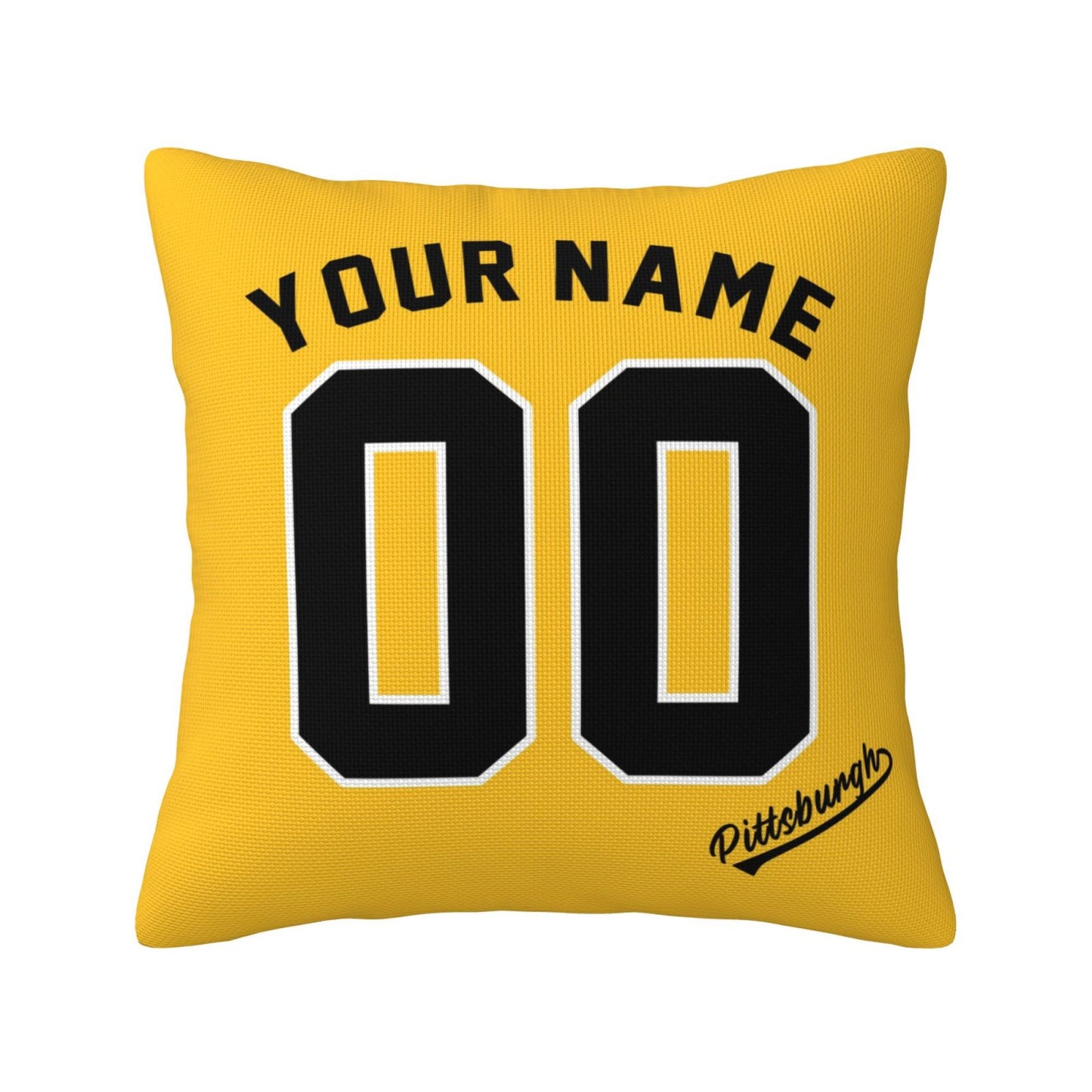 Custom Pittsburgh Pirates Pillow Decorative Throw Pillow Case - Print Personalized Football Team Fans Name & Number Birthday Gift Football Pillows