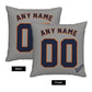 Custom Houston Astros Pillow Decorative Throw Pillow Case - Print Personalized Football Team Fans Name & Number Birthday Gift Football Pillows