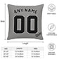 Custom Chicago White Sox Pillow Decorative Throw Pillow Case - Print Personalized Football Team Fans Name & Number Birthday Gift Football Pillows