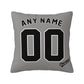 Custom Chicago White Sox Pillow Decorative Throw Pillow Case - Print Personalized Football Team Fans Name & Number Birthday Gift Football Pillows