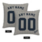 Custom Chicago White Sox Pillow Decorative Throw Pillow Case - Print Personalized Football Team Fans Name & Number Birthday Gift Football Pillows