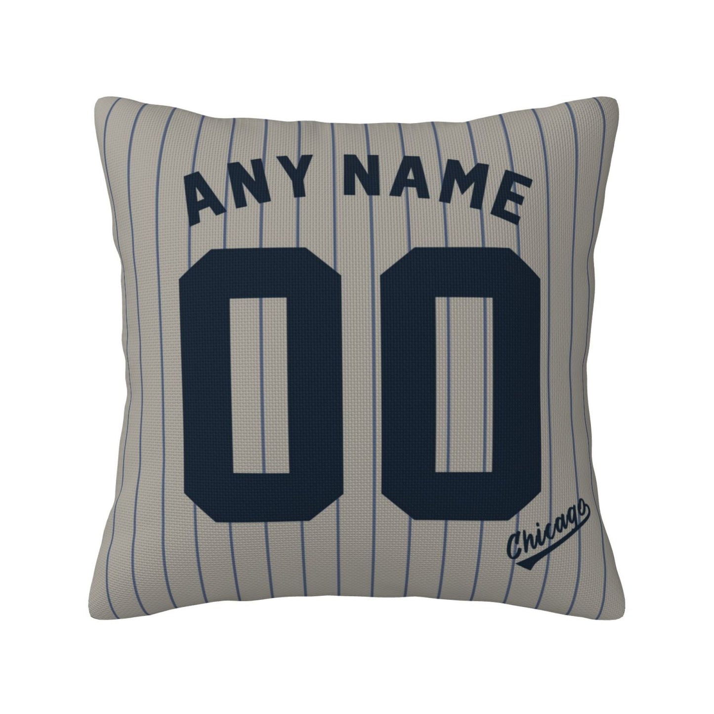 Custom Chicago White Sox Pillow Decorative Throw Pillow Case - Print Personalized Football Team Fans Name & Number Birthday Gift Football Pillows