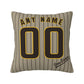 Custom San Diego Padres Pillow Decorative Throw Pillow Case - Print Personalized Football Team Fans Name & Number Birthday Gift Football Pillows