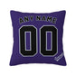 Custom Colorado Rockies Pillow Decorative Throw Pillow Case - Print Personalized Football Team Fans Name & Number Birthday Gift Football Pillows