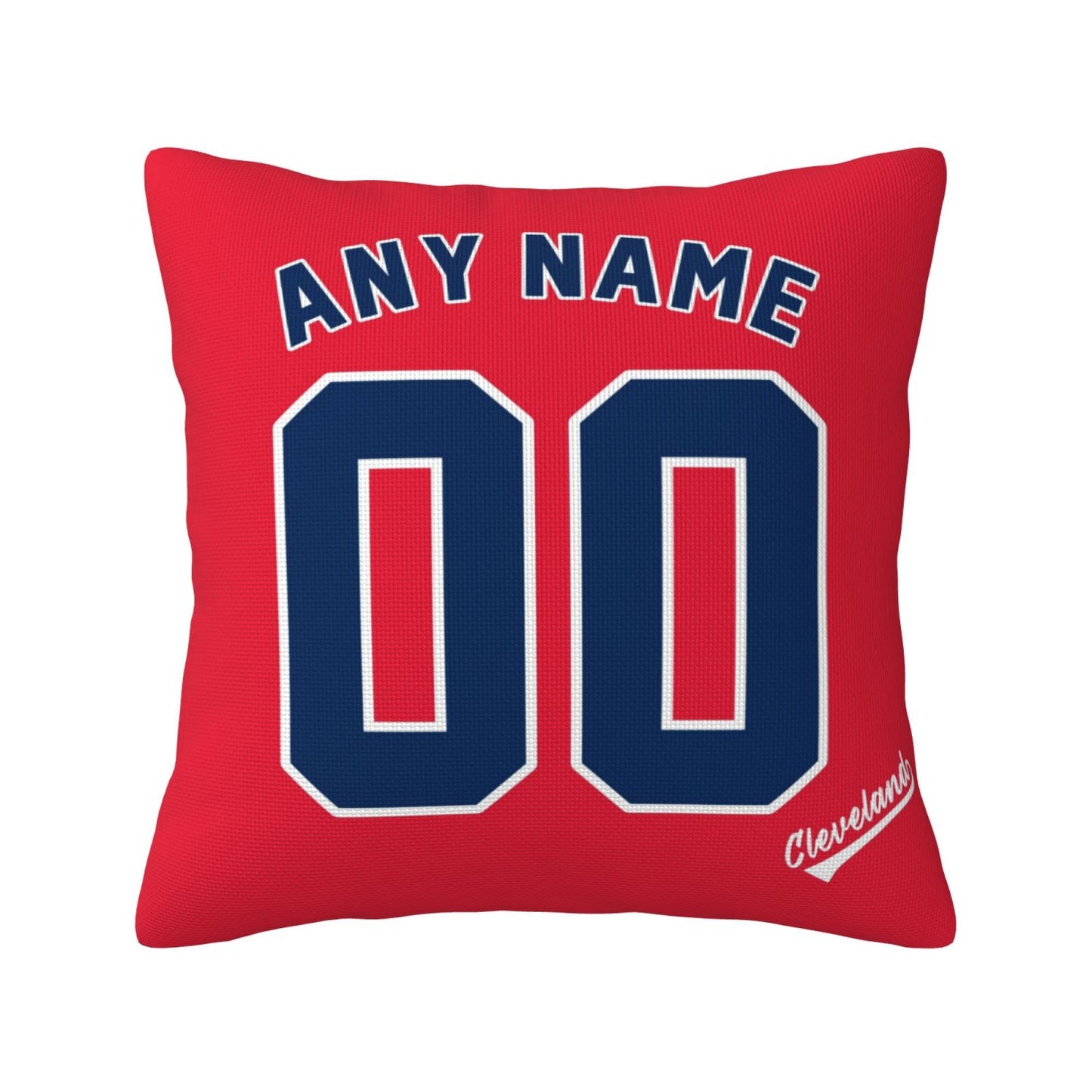 Custom Cleveland Guardians Pillow Decorative Throw Pillow Case - Print Personalized Football Team Fans Name & Number Birthday Gift Football Pillows