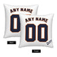Custom Houston Astros Pillow Decorative Throw Pillow Case - Print Personalized Football Team Fans Name & Number Birthday Gift Football Pillows