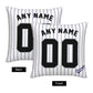 Custom Colorado Rockies Pillow Decorative Throw Pillow Case - Print Personalized Football Team Fans Name & Number Birthday Gift Football Pillows