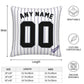 Custom Colorado Rockies Pillow Decorative Throw Pillow Case - Print Personalized Football Team Fans Name & Number Birthday Gift Football Pillows