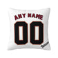 Custom A.Diamondbacks White Pillow Decorative Throw Pillow Case - Print Personalized Football Team Fans Name & Number Birthday Gift Football Pillows