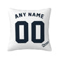 Custom Chicago White Sox Pillow Decorative Throw Pillow Case - Print Personalized Football Team Fans Name & Number Birthday Gift Football Pillows