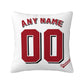Custom Cincinnati Reds Pillow Decorative Throw Pillow Case - Print Personalized Football Team Fans Name & Number Birthday Gift Football Pillows