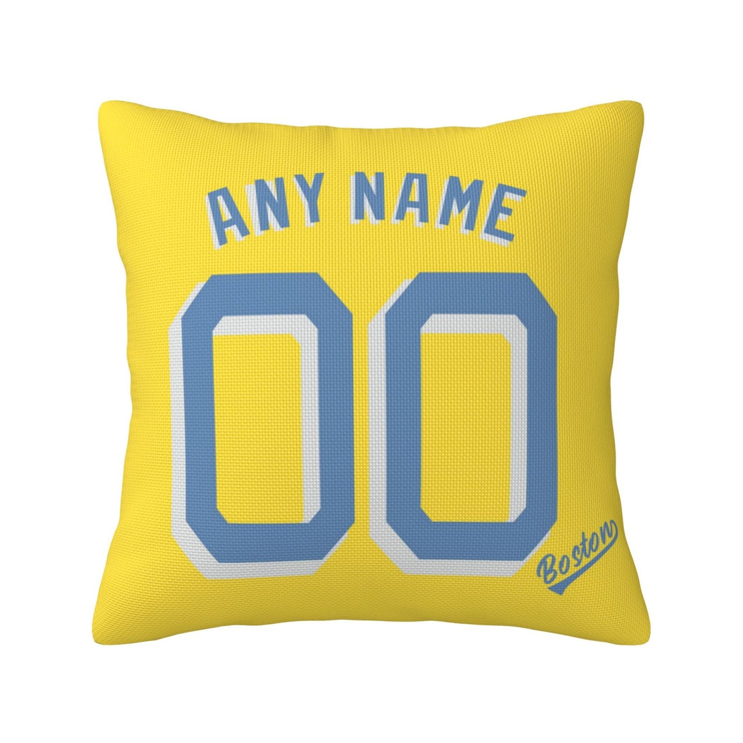 Custom Boston Red Sox Pillow Decorative Throw Pillow Case - Print Personalized Football Team Fans Name & Number Birthday Gift Football Pillows